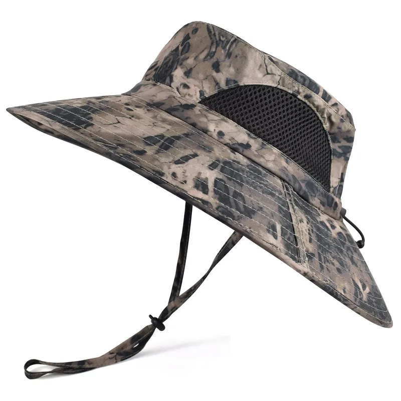 Boonie Hat - Waterproof Sun Hat - Wide Brim Bucket Style