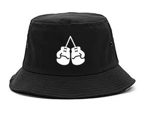 Boxing Gloves Chest Mens Bucket Hat