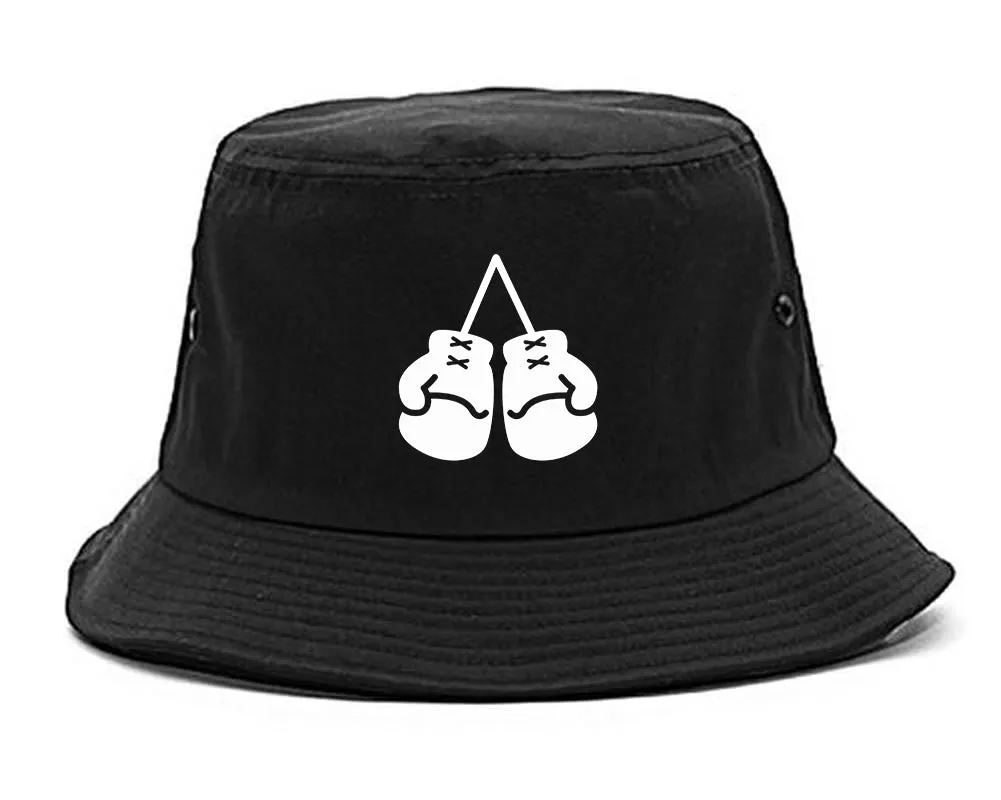 Boxing Gloves Chest Mens Bucket Hat