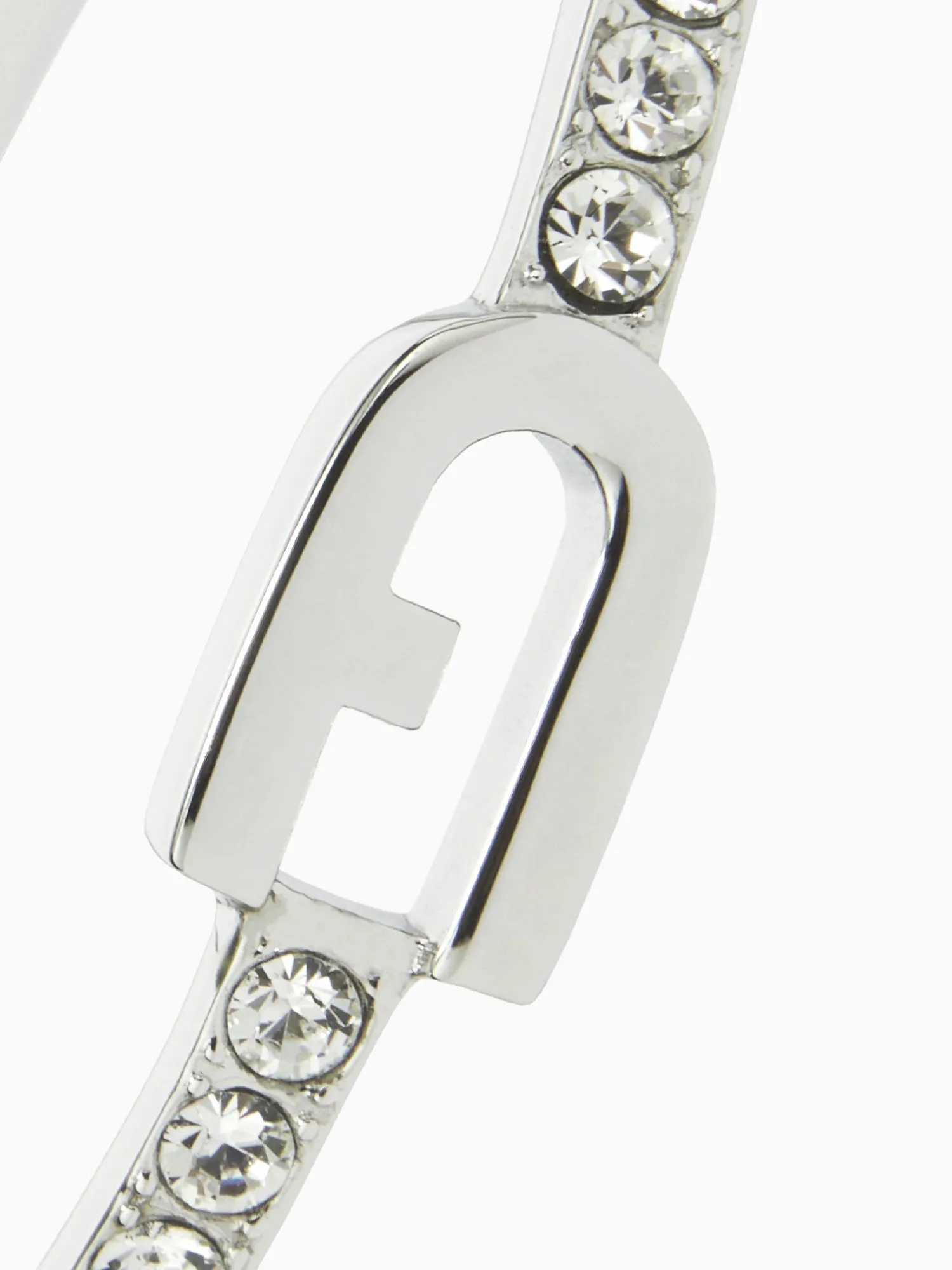 Bra Furla Sparkling Pave Bangle Argento