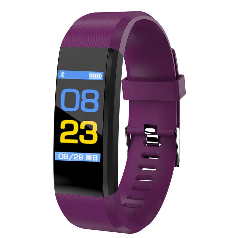 Bracelet Bluetooth Sports Waterproof Heart Rate Blood Oxygen Adult Blood Pressure Electronic Bracelet Monitoring Men And Women