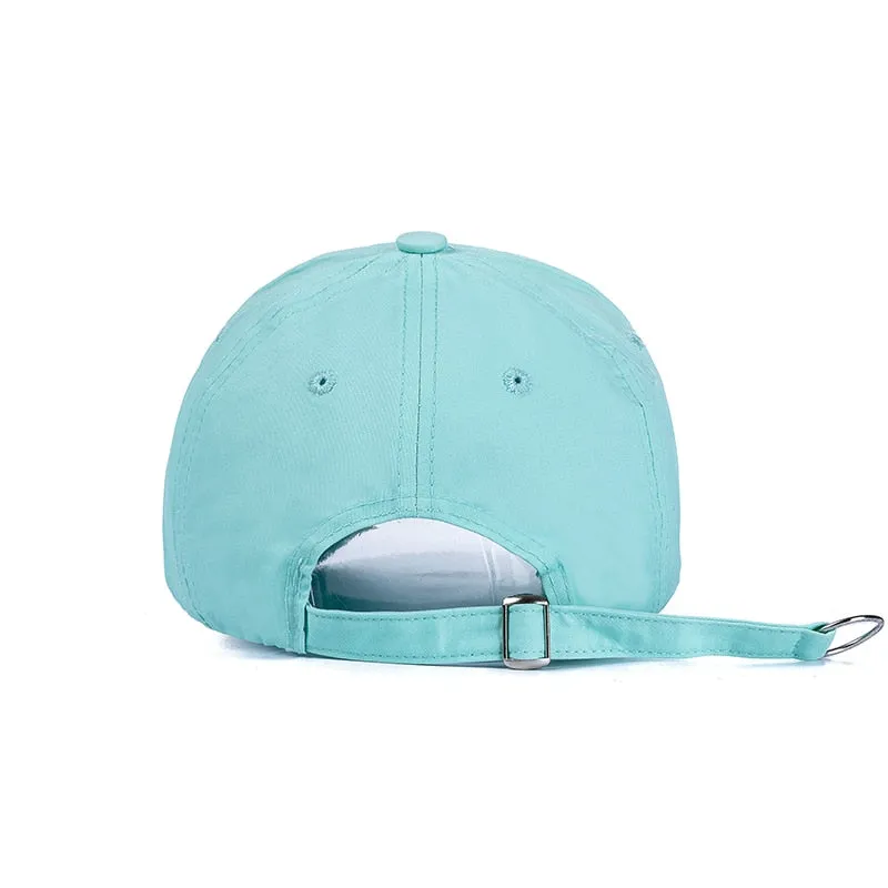 Brand Stylish Cotton Hats For Women Fashion Kpop Style Fox Animal Embroidery Baseball Cap Female Outdoor Popular Hat Cap