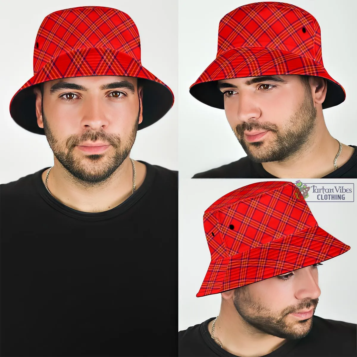 Burnett Modern Tartan Bucket Hat