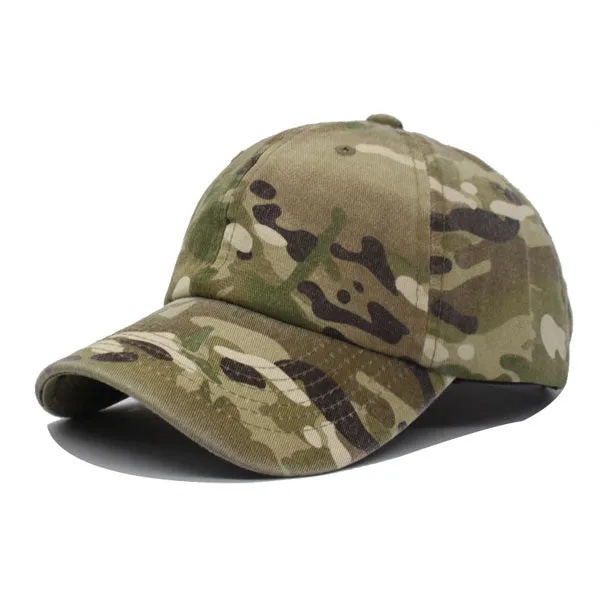Camouflage Men's Baseball Cap For Women Snapback Caps Army Outdoor Sprot Men Baseball Hat Bone Trucker Camo Sun Gorras Male Caps