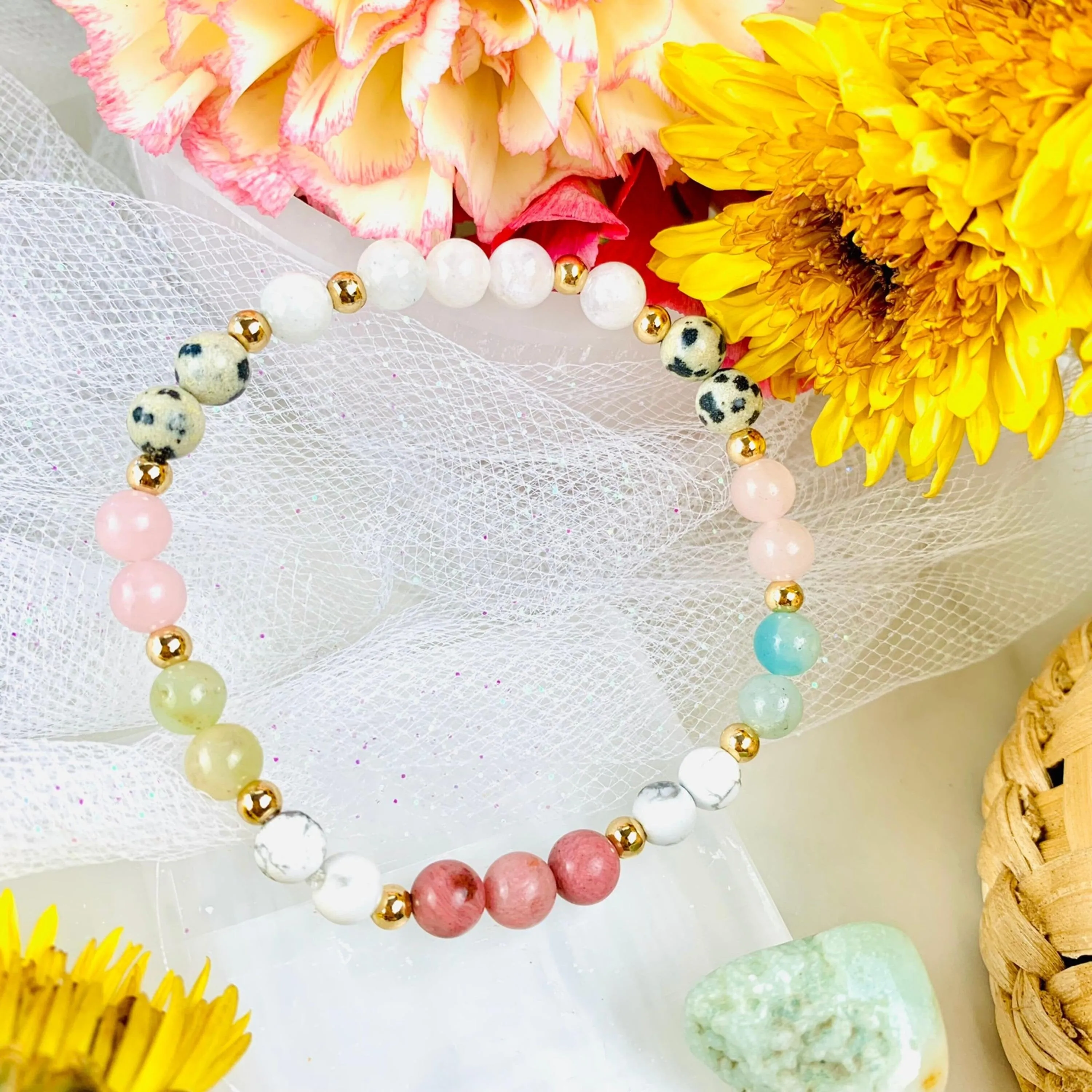 Cancer Zodiac Crystal Bracelet