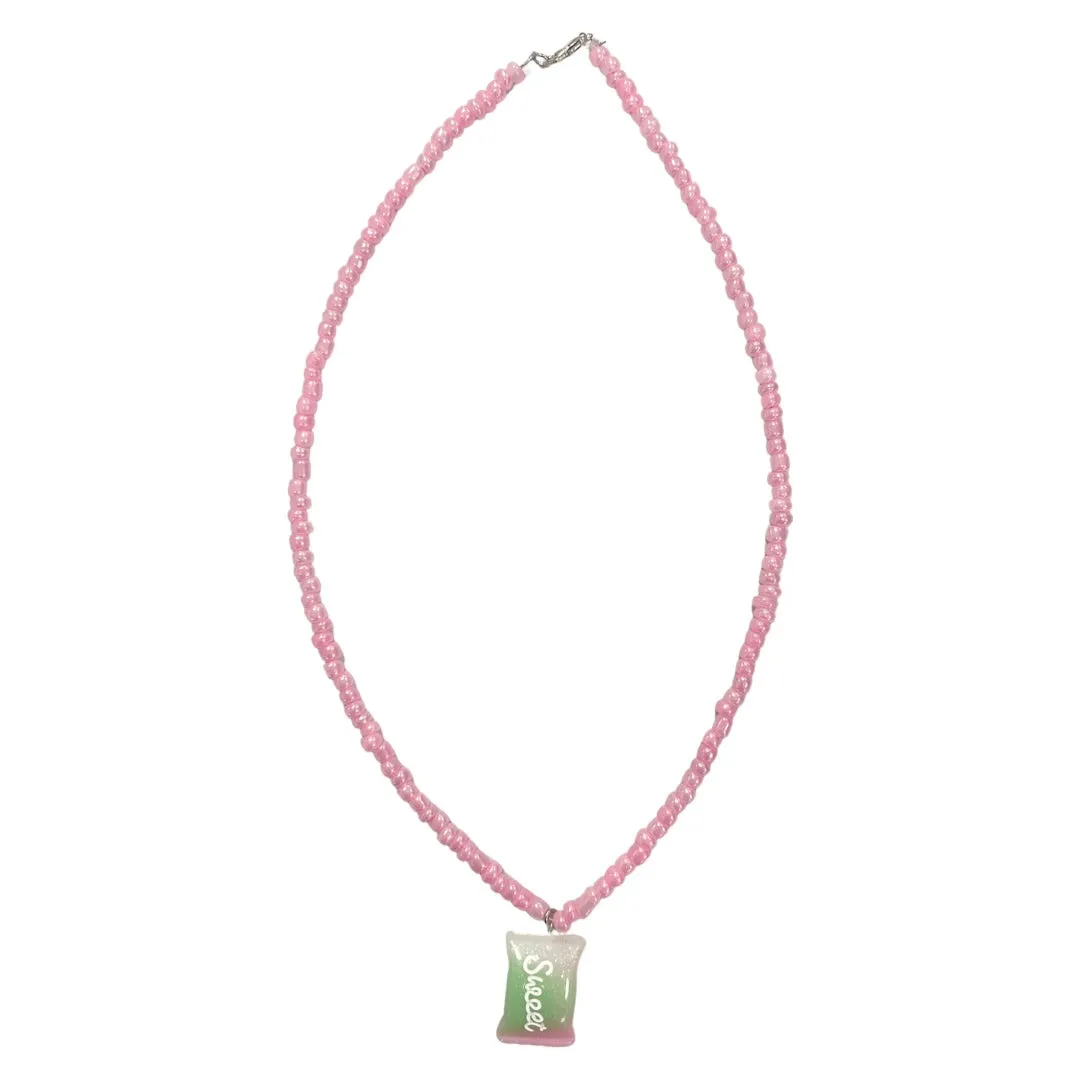 Candy Beaded Necklace