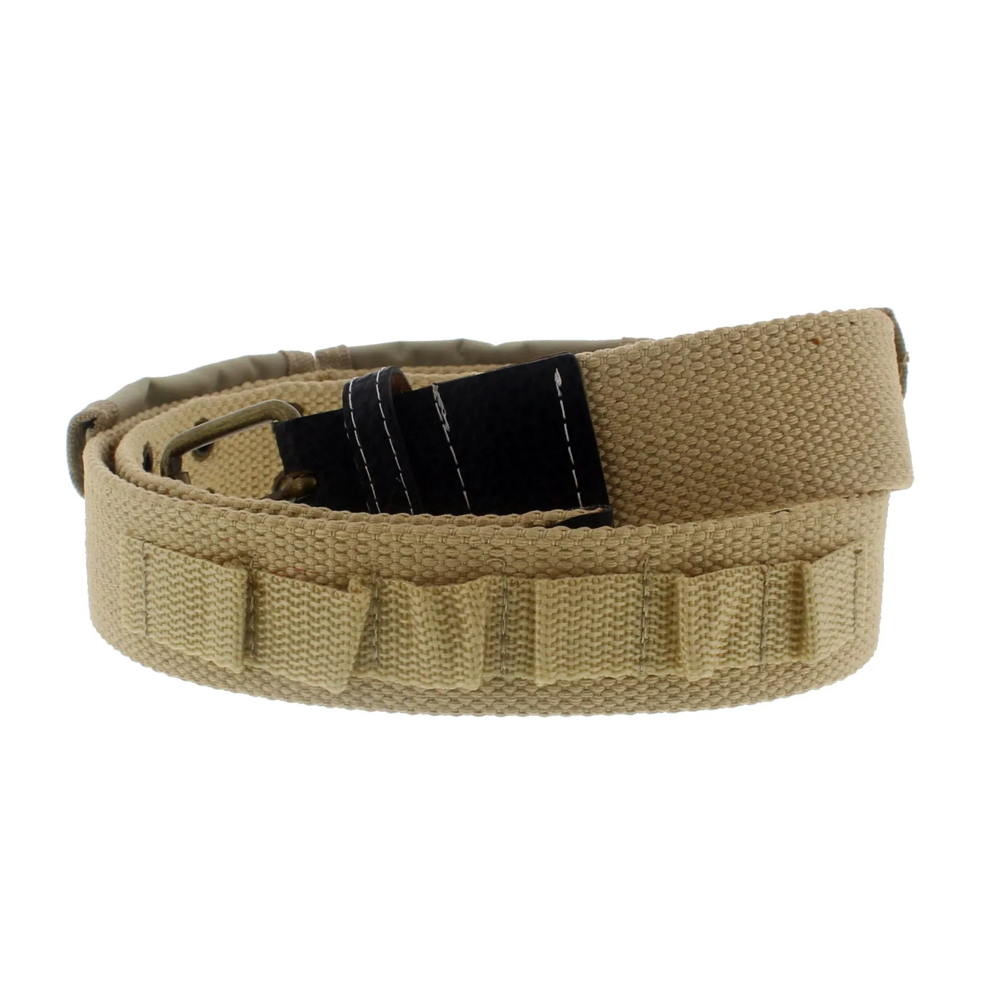 Canvas Belt with 3 Pockets (106cm Length, 3.5cm Width)