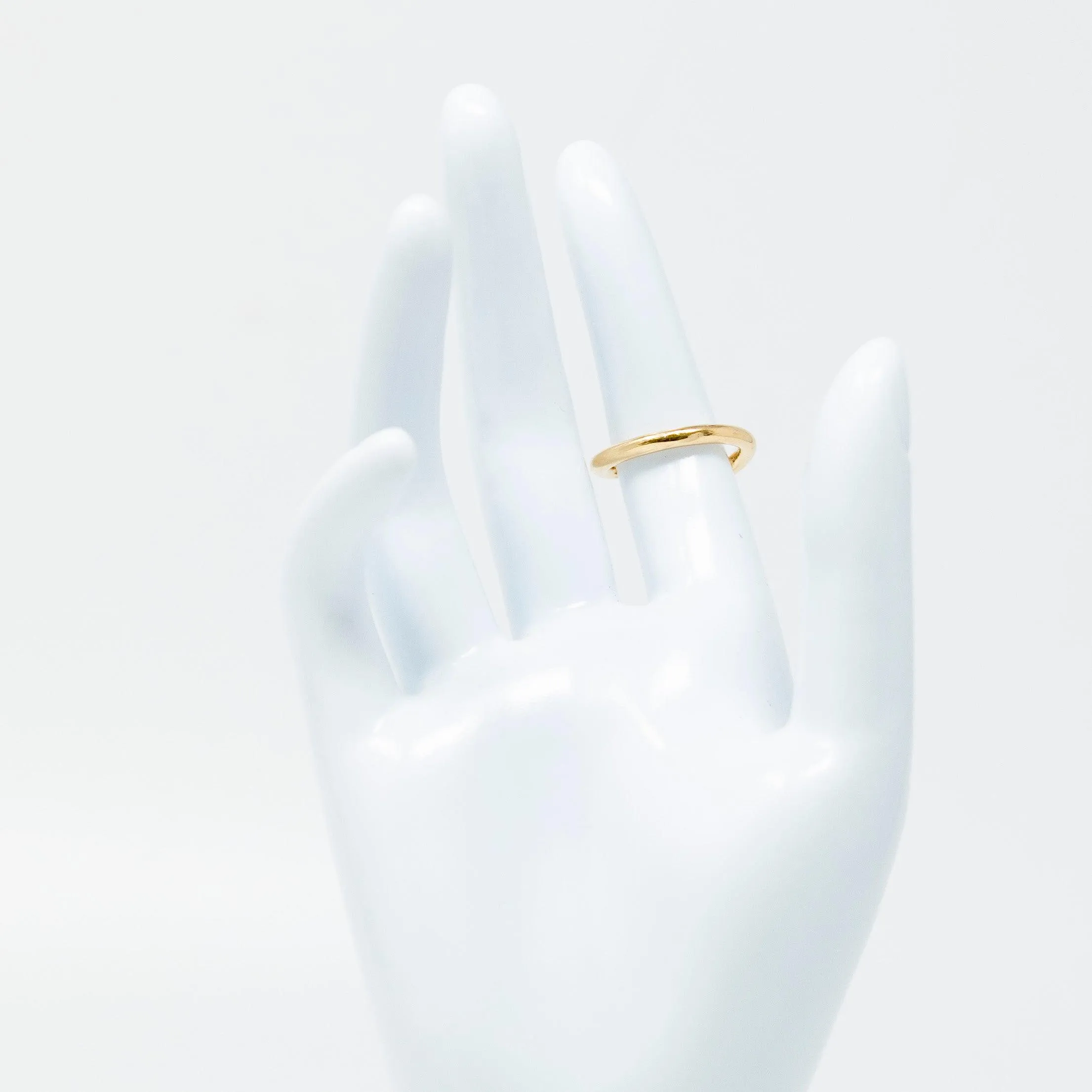 Cartier Yellow Gold Diamond Juste Un Clou Ring 60