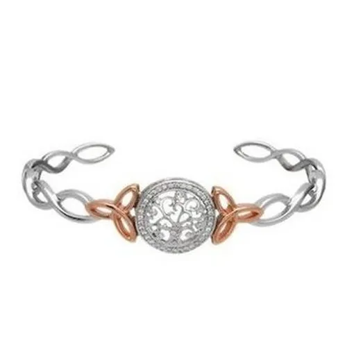 Celtic Tree of Life Cuff Bangle