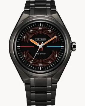 Citizen Bespin Black Dial Stainless Steel Bracelet Watch AW2047-51W
