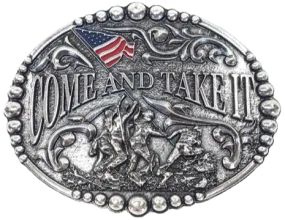 Come and Take It Belt Buckle