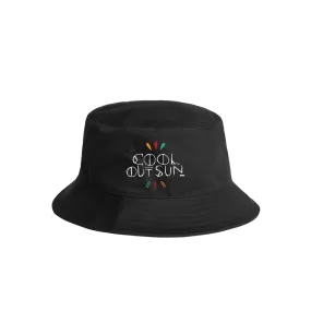 Cool Out Sun / Black Bucket Hat