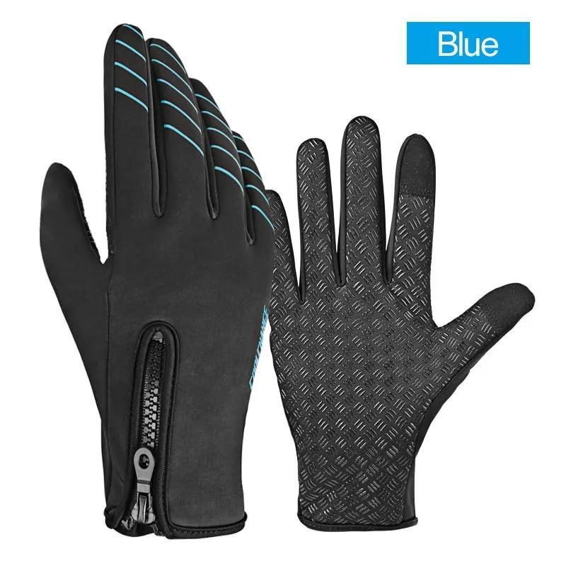 CoolChange Cycling Full Finger Windproof Touch Screen Gloves