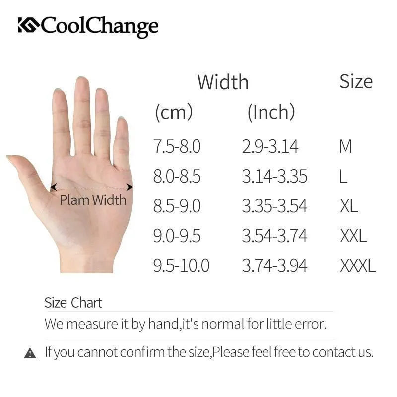 CoolChange Cycling Full Finger Windproof Touch Screen Gloves