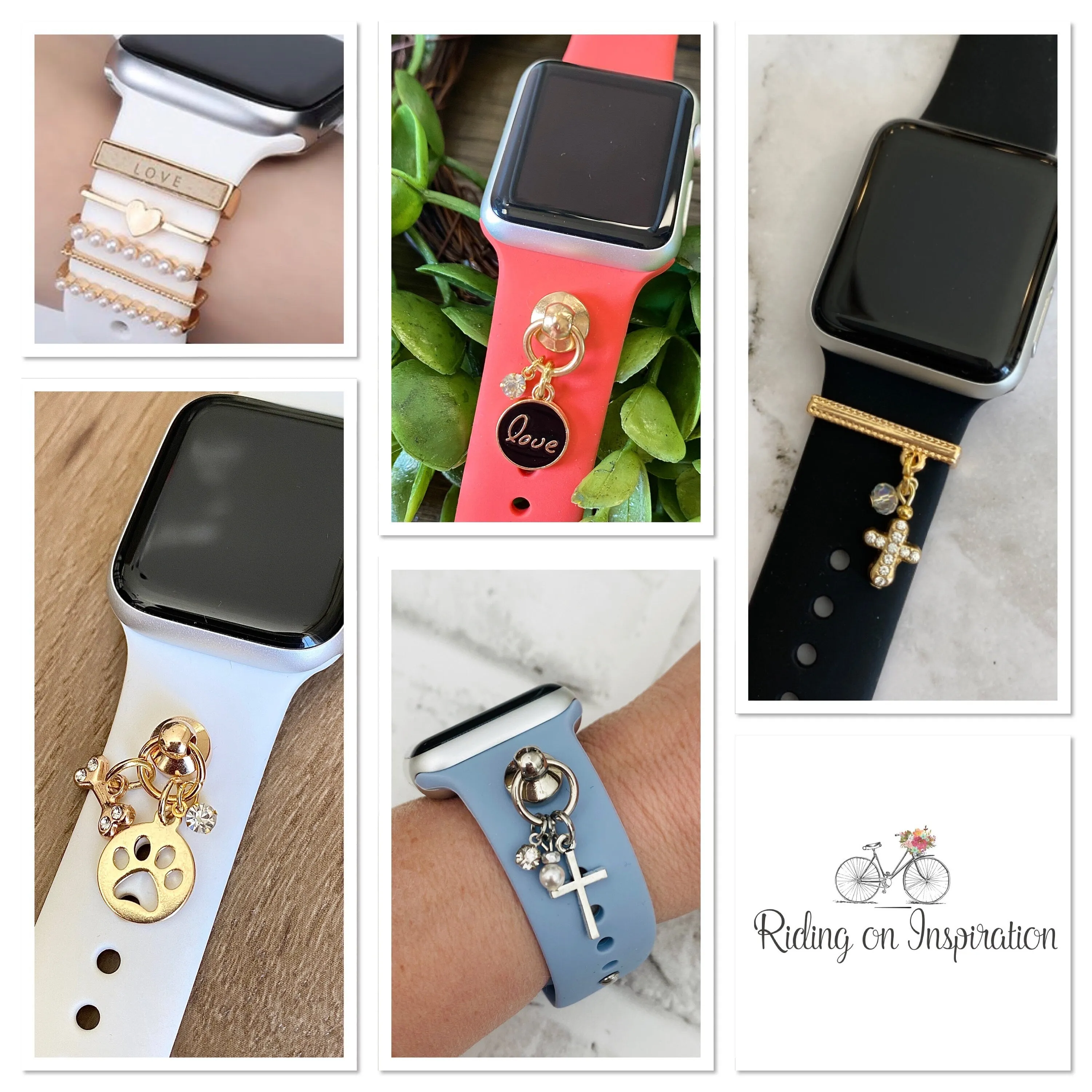 Cross Watchband Stud, Apple Watchband Charms, Watchband Charms, Watchband Jewelry, Cross Jewelry, Christian Gift, Bible Study
