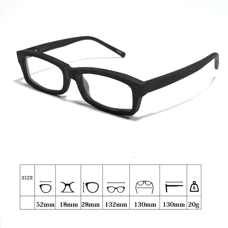 Cubojue Unisex Full Rim Rectangle Tr 90 Titanium Presbyopic Reading Glasses 521828p