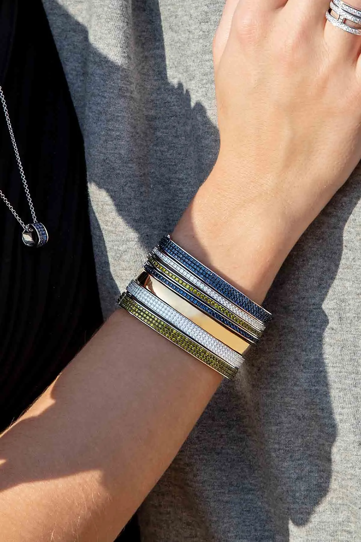Dainty Blue Bangle