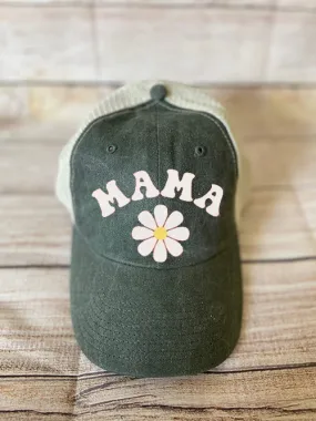 Daisy Mama cap , expecting mother gifts, mom cap