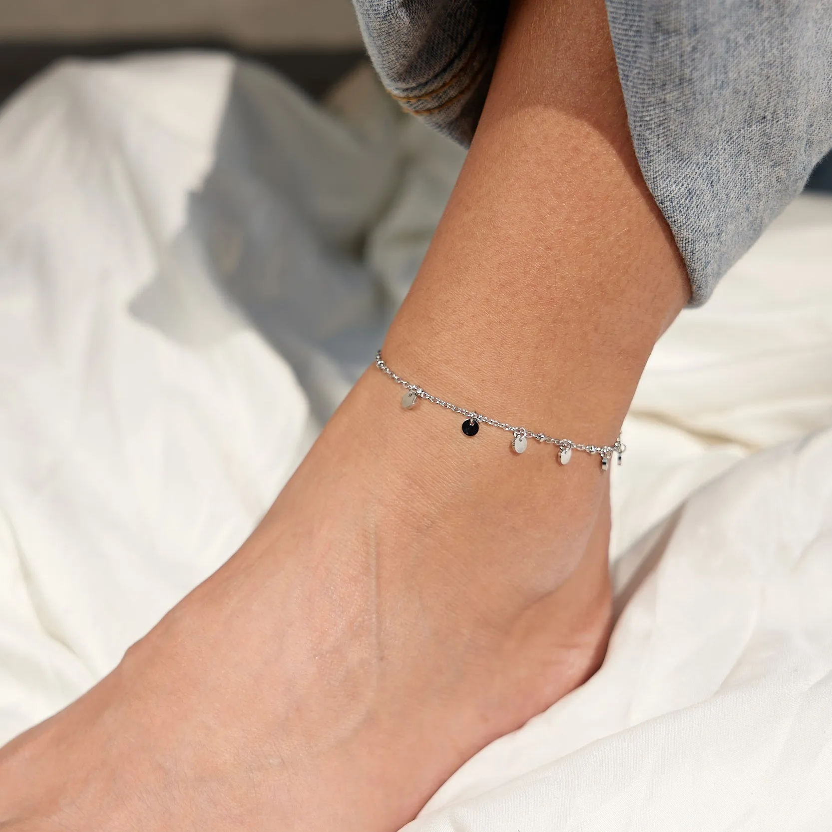 Dangling Disks Anklet