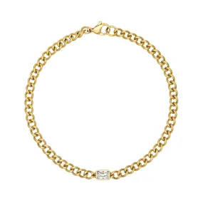 Dione Anklet - White