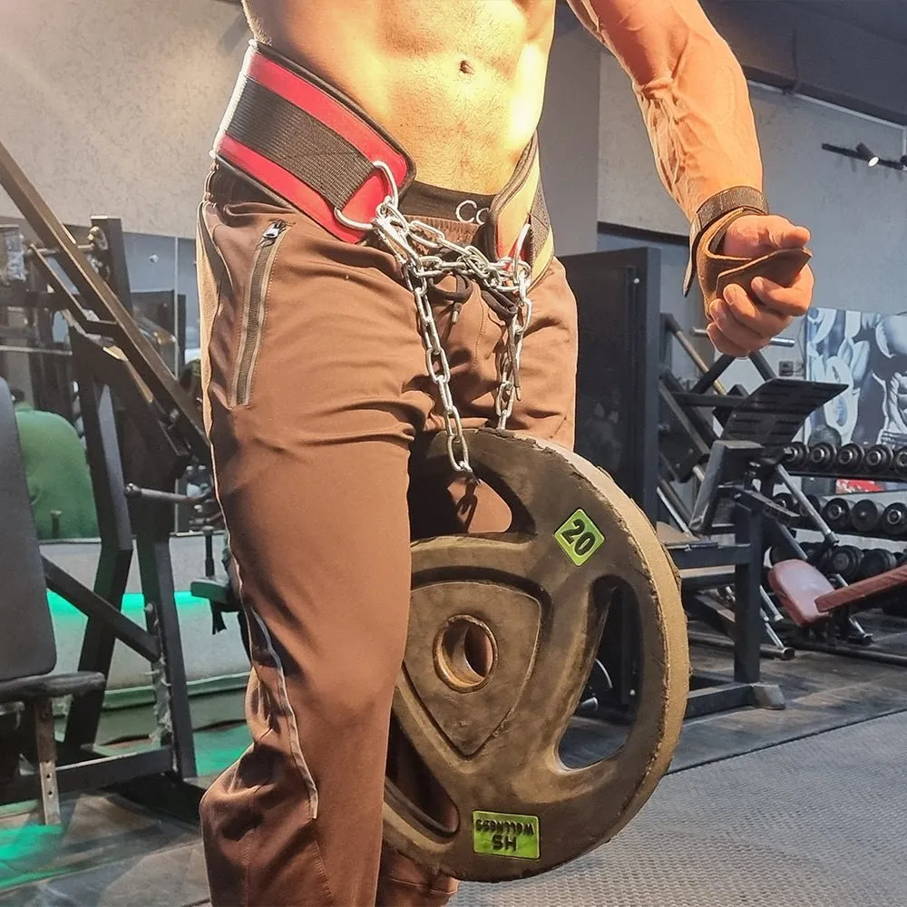 DIP BELT FOR SQUAT & GYM WORKOUT WITH COMFORTABLE NEOPRENE SUPPORT