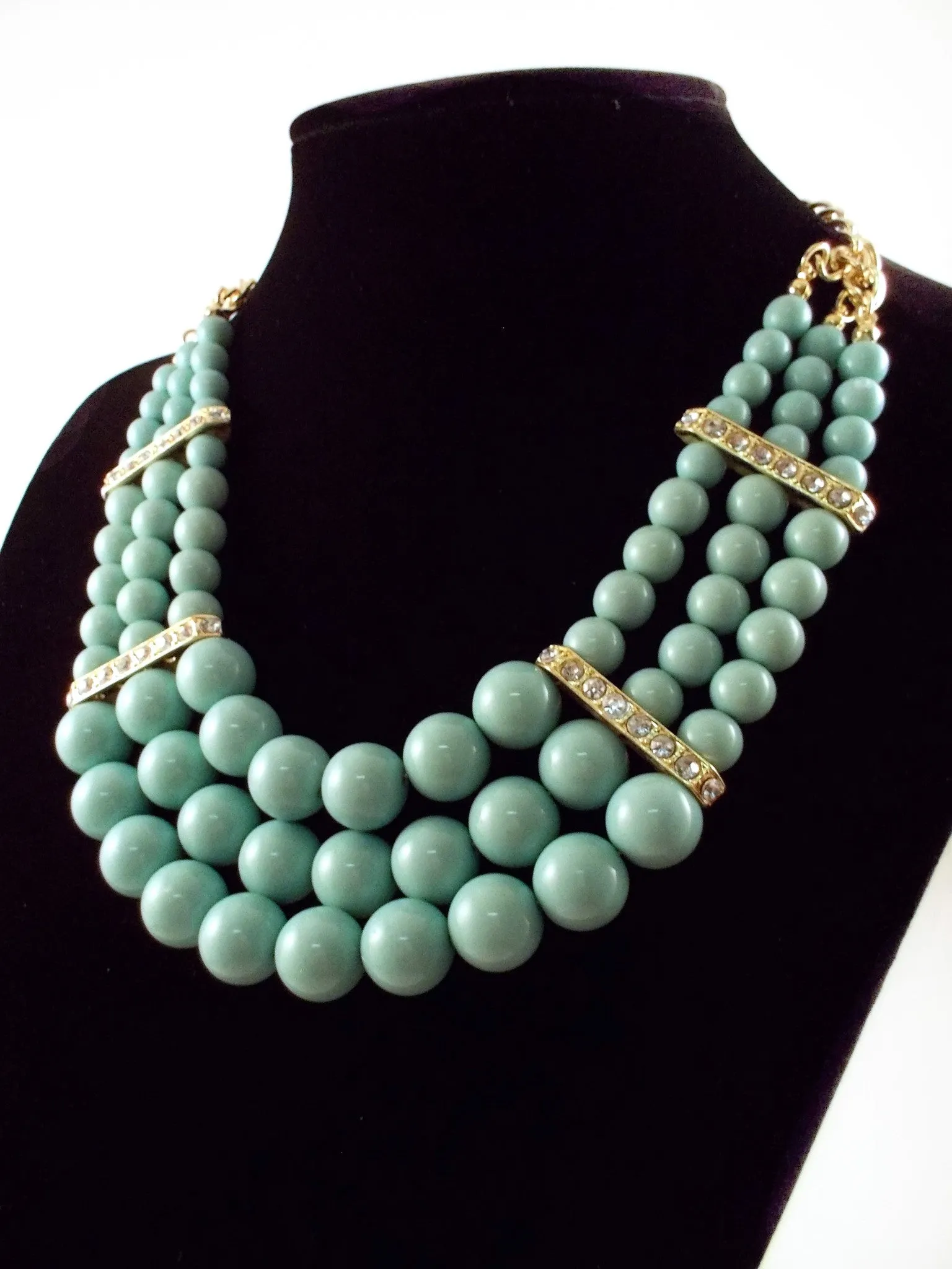 Elegant Beaded Statement Necklace