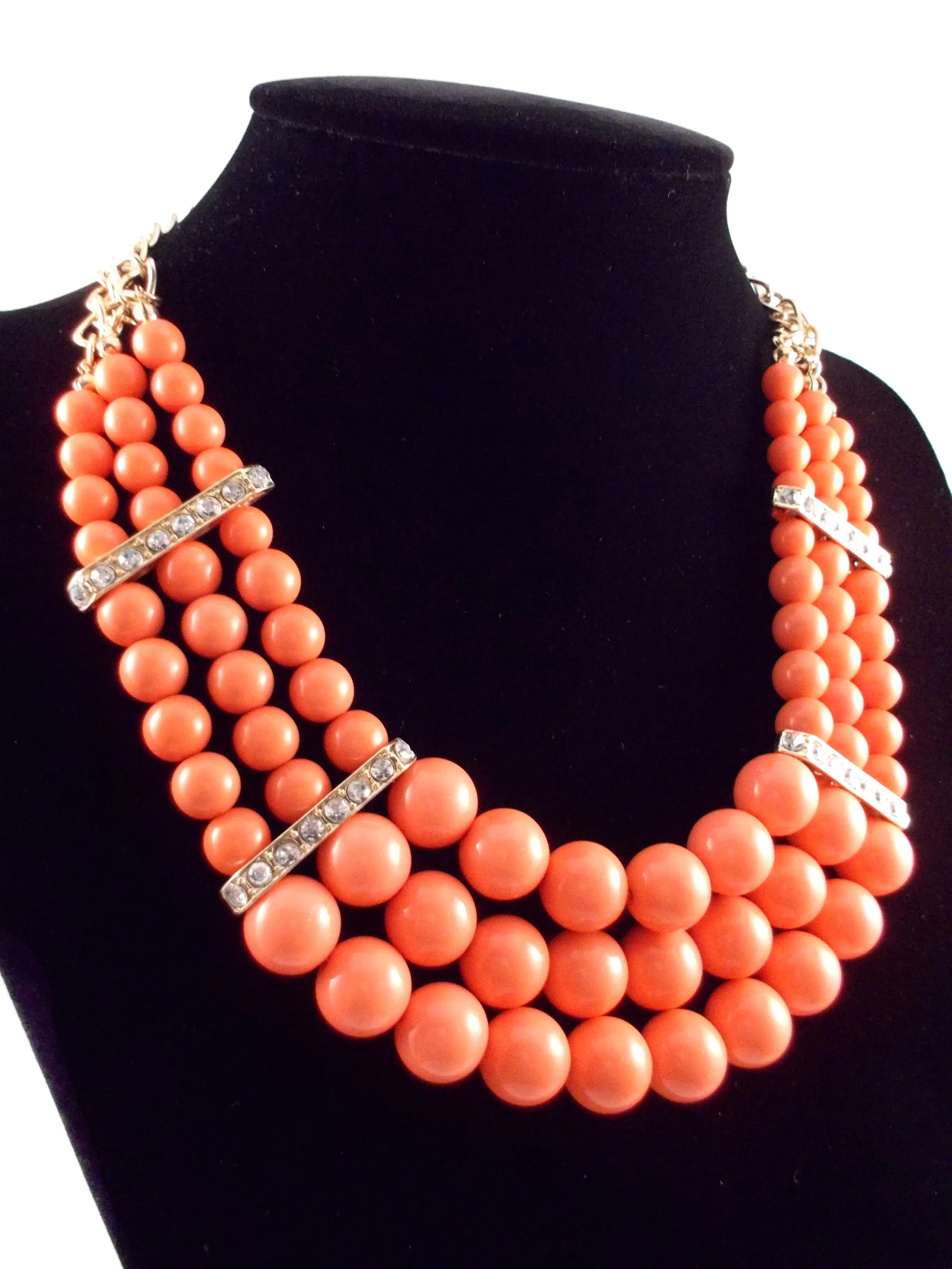 Elegant Beaded Statement Necklace