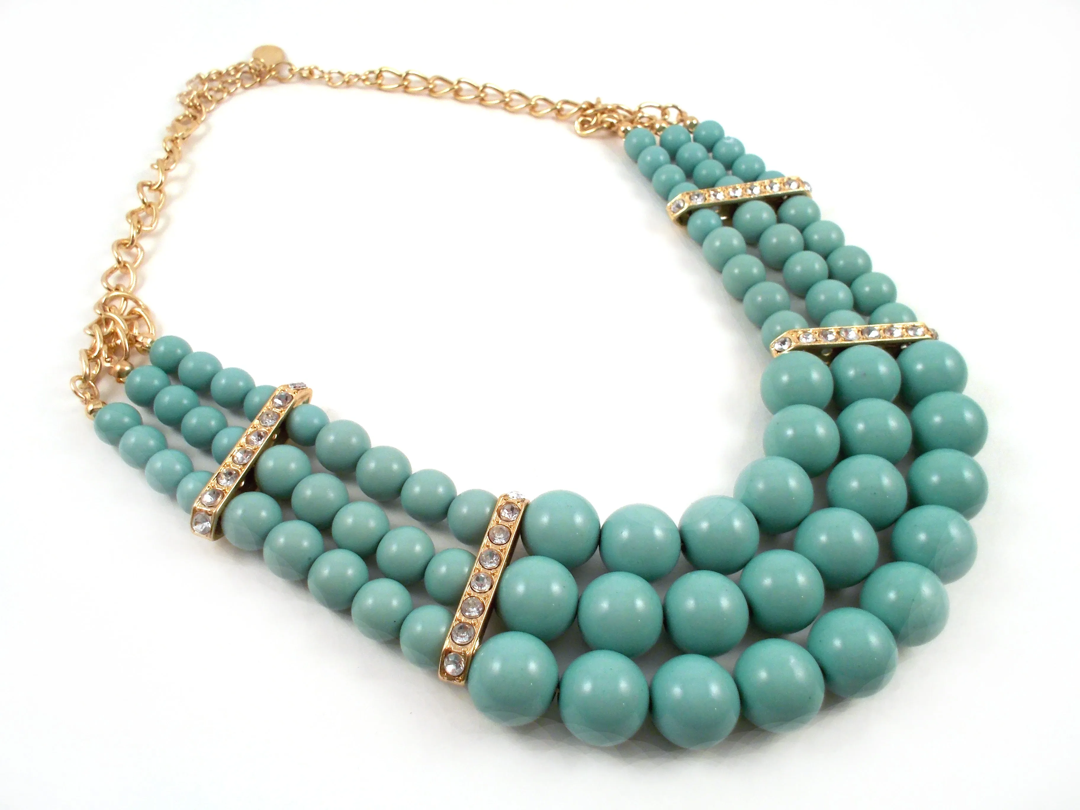 Elegant Beaded Statement Necklace