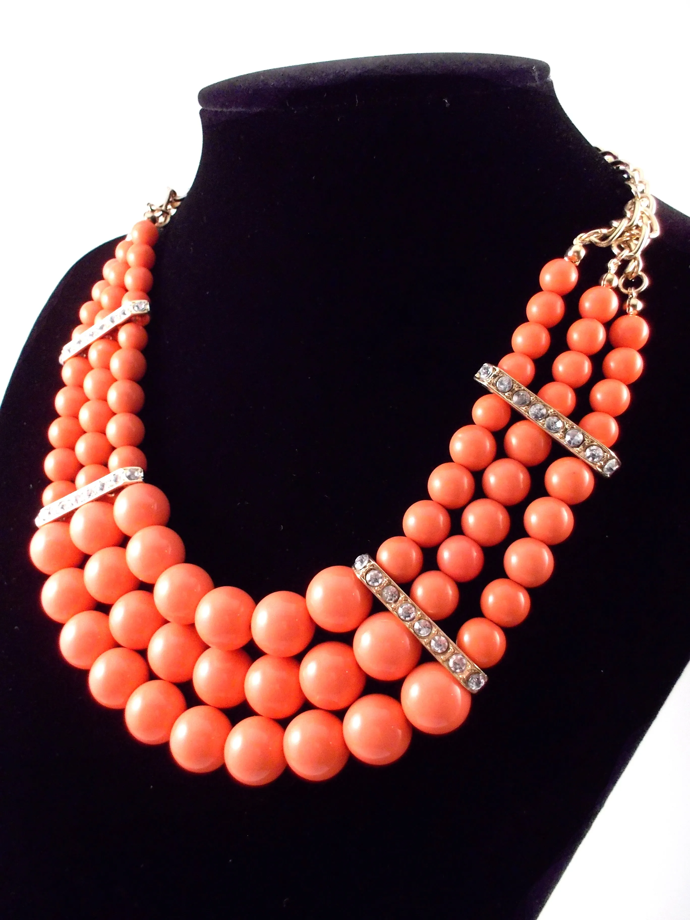 Elegant Beaded Statement Necklace
