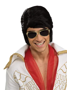 Elvis Style Glasses Gold
