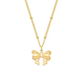Emma Bow Necklace