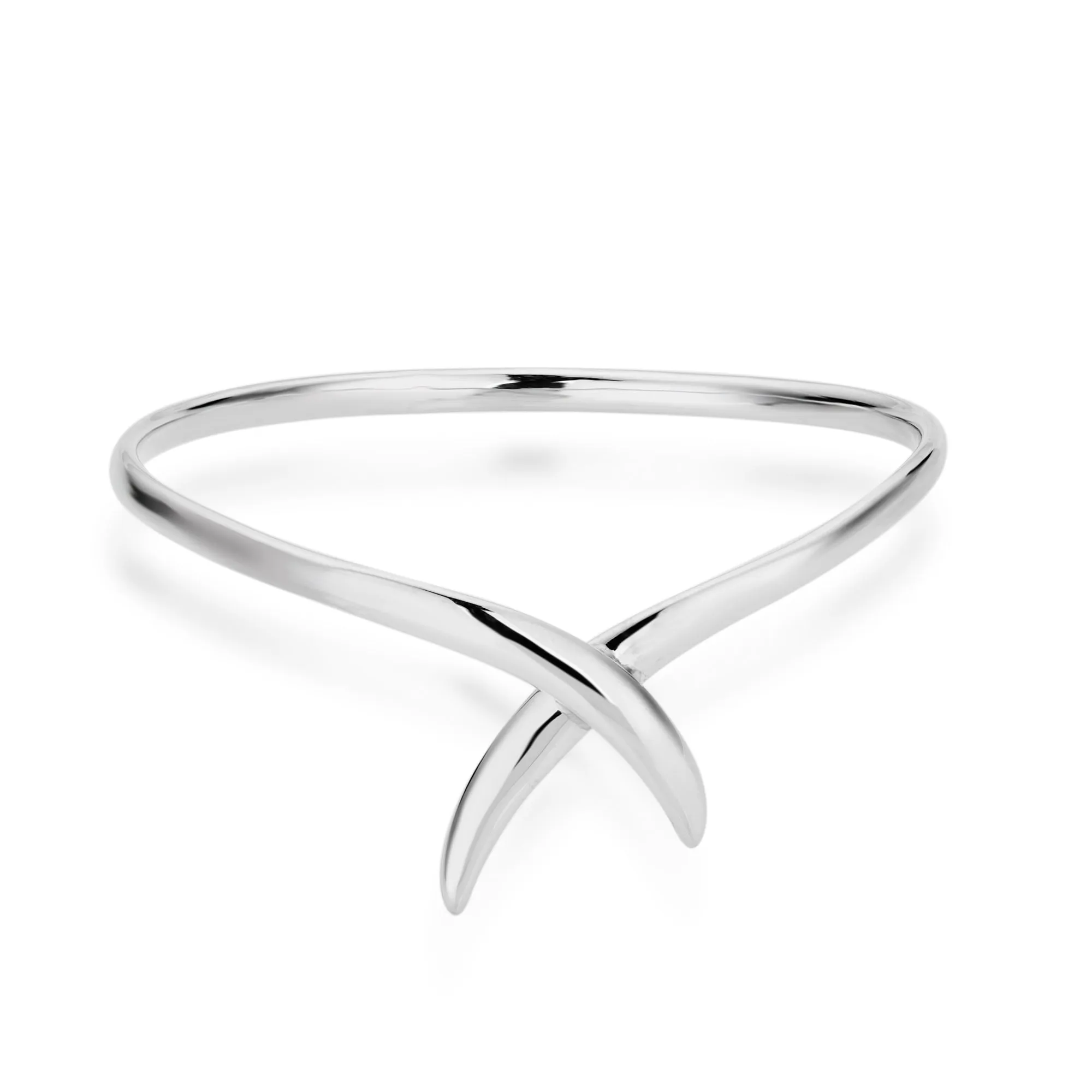 Eve Silver Bangle