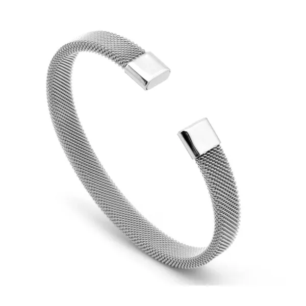 Fashion Mesh Stainless Steel Bracelet 時尚網狀不銹鋼手鐲 KJBR16028