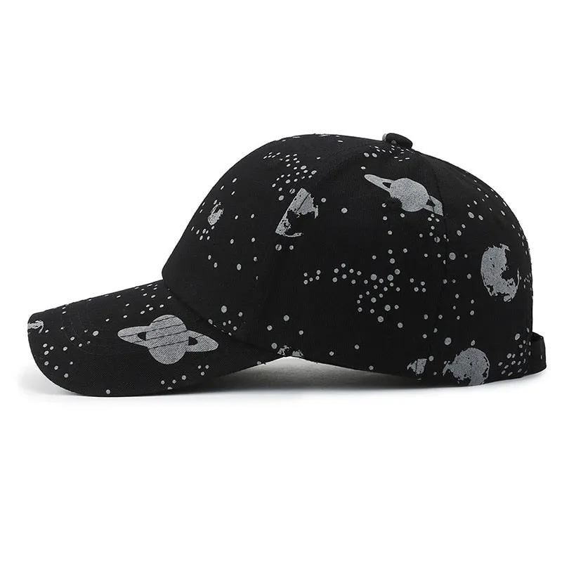 Fashion Women Men Print Baseball Caps Male Lady Outdoor Spring Summer Snapback Hat Graffiti Hip Hop Fitted Cap Hat For Women Men