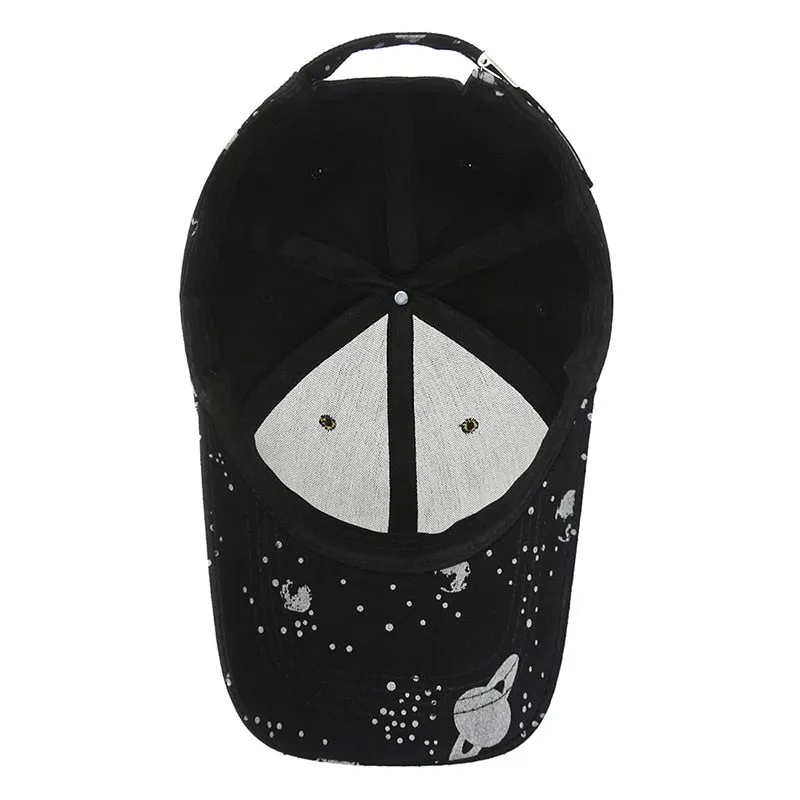 Fashion Women Men Print Baseball Caps Male Lady Outdoor Spring Summer Snapback Hat Graffiti Hip Hop Fitted Cap Hat For Women Men