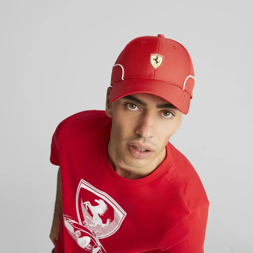 Ferrari Sportwear Race Baseball Cap Rosso Corsa