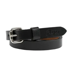 Flyer Leather Belt for Women / Girls Colour - Black (SKU BL1214)