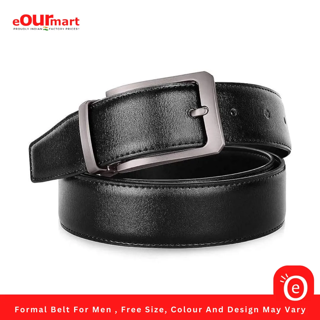 Formal Belt For Men , Free Size, Colour And Design May Vary