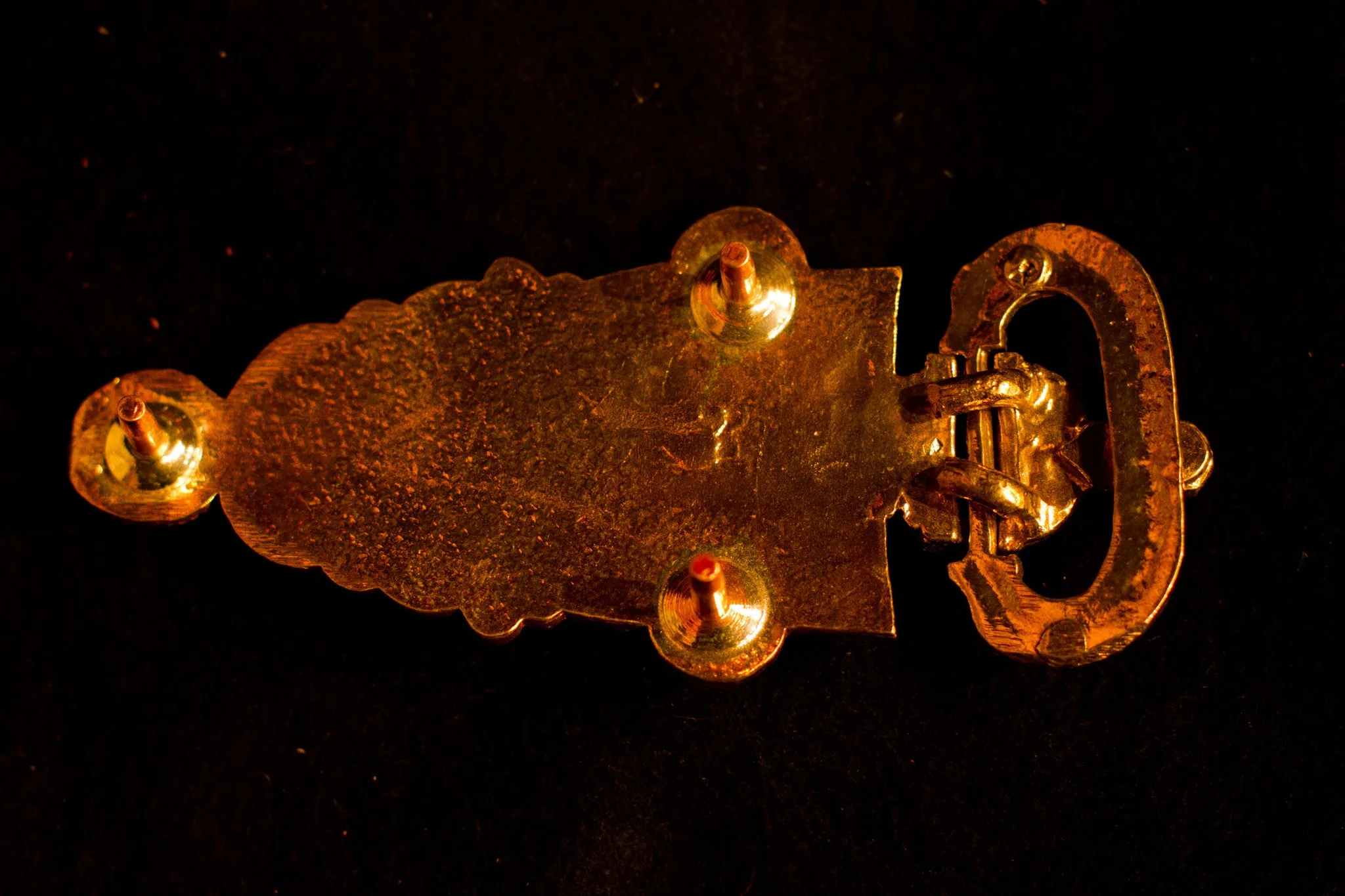 Frankish belt buckle - from St. Denis - B-54