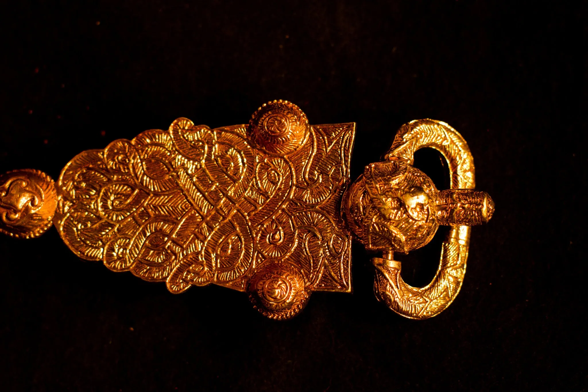Frankish belt buckle - from St. Denis - B-54