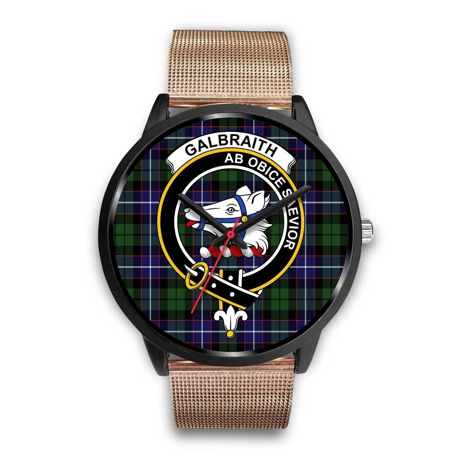 Galbraith Modern Clan Badge Tartan Black Watch