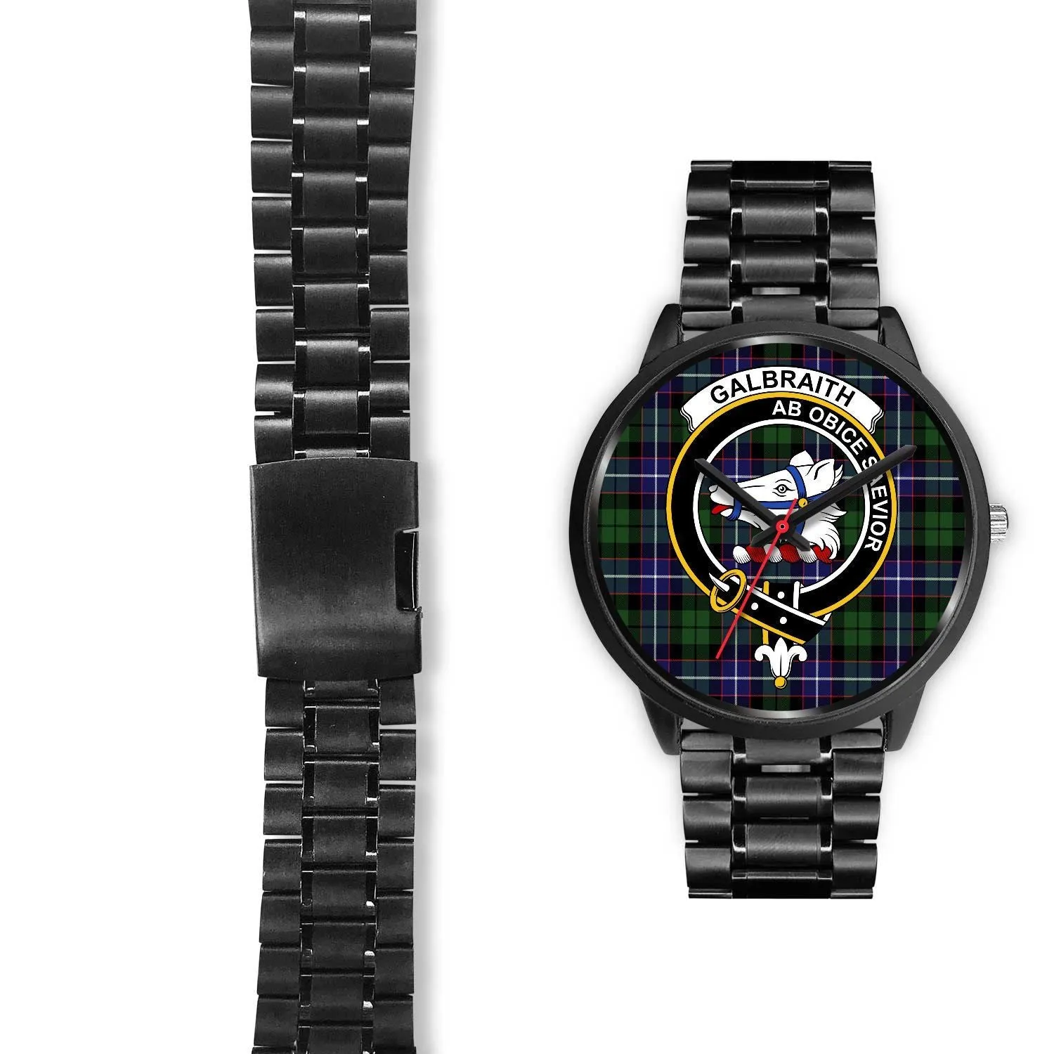 Galbraith Modern Clan Badge Tartan Black Watch