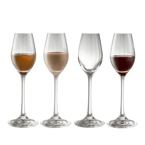 Galway Crystal Erne Sherry/Taster Set of 4