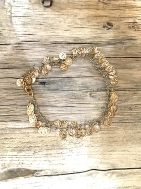 Gappe Romana Coin Anklet