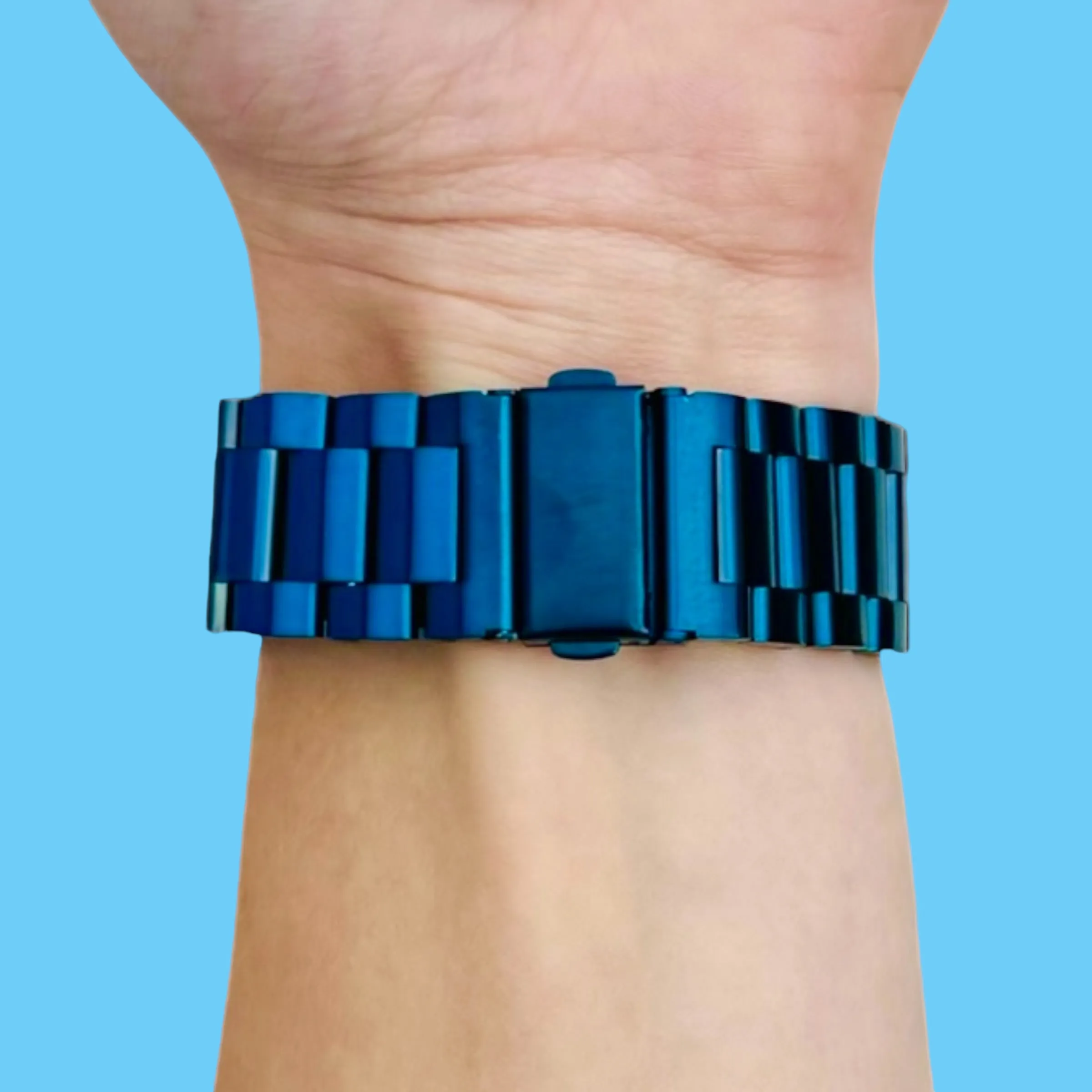 Garmin Forerunner 965 Stainless Steel Link Watch Strap