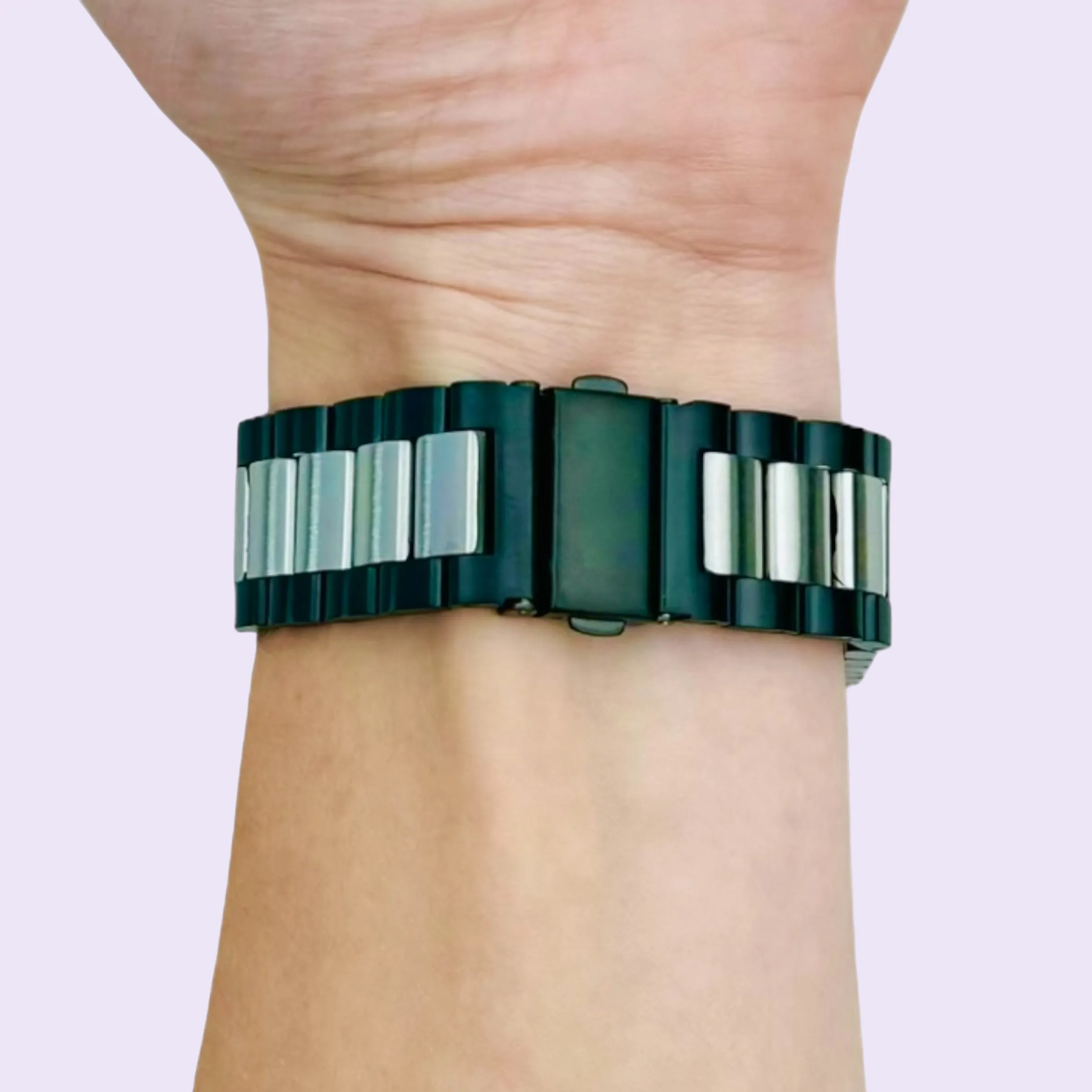 Garmin Forerunner 965 Stainless Steel Link Watch Strap