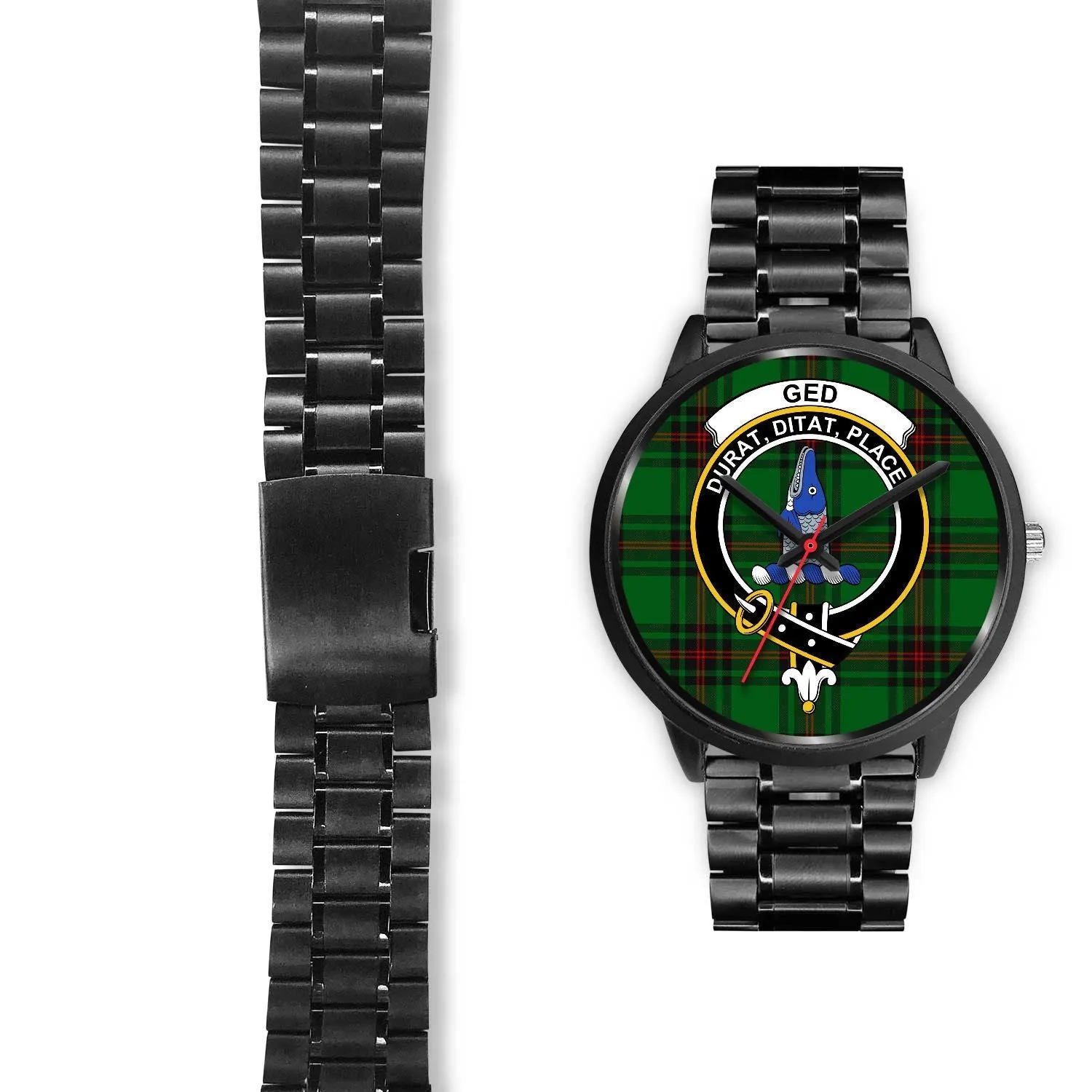 Ged Clan Badge Tartan Black Watch