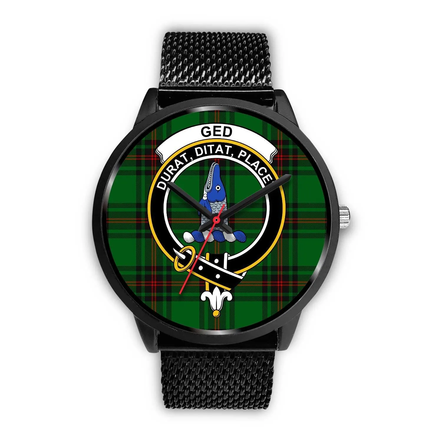 Ged Clan Badge Tartan Black Watch