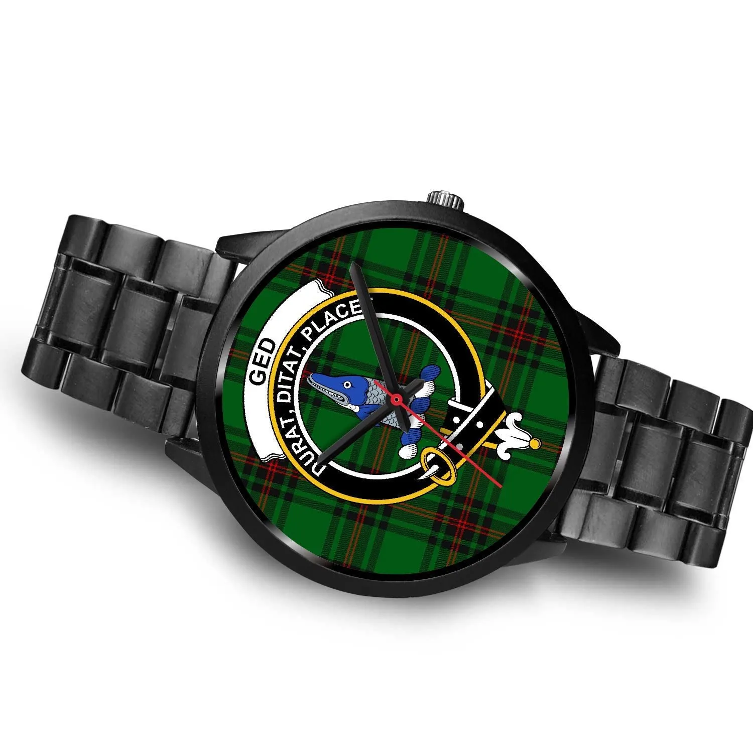 Ged Clan Badge Tartan Black Watch