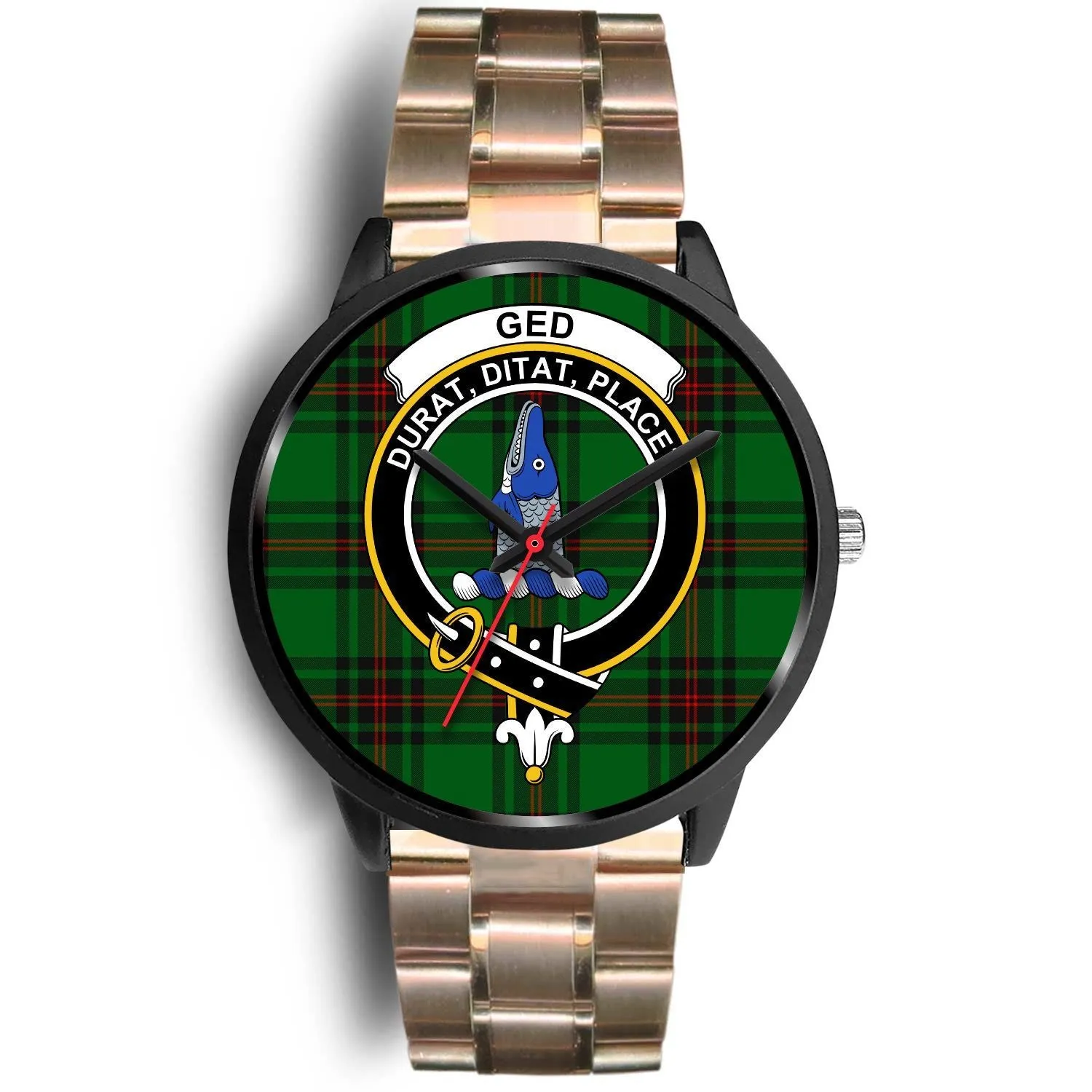 Ged Clan Badge Tartan Black Watch